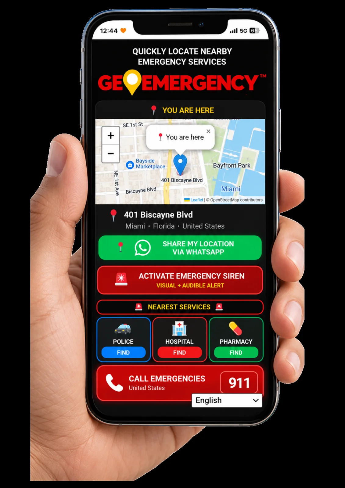 GEOEMERGENCIA y GEOURGENCY: sistema de asistencia